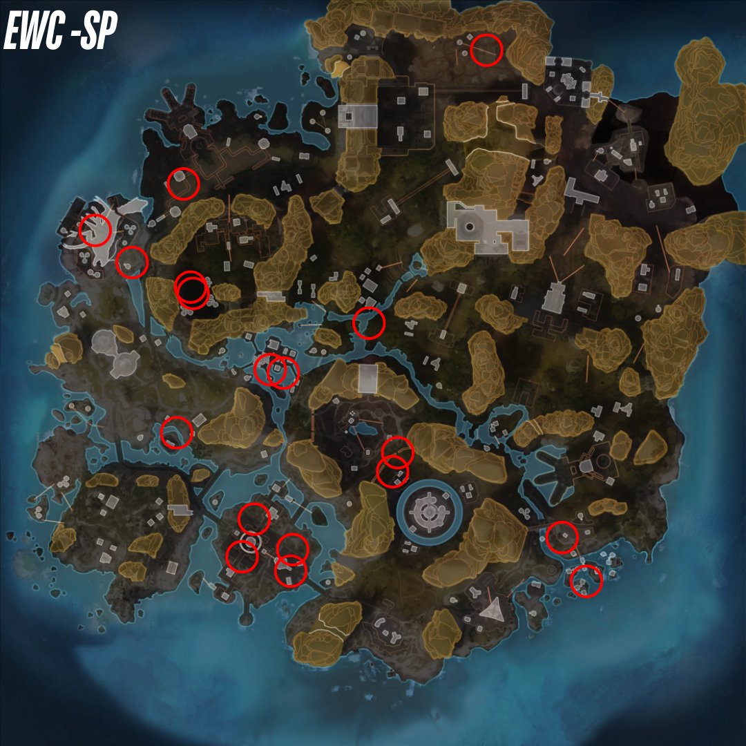devallarahul's tweet image. All the end zones on Storm Point and World's Edge from #EsportsWorldCup  Apex Legends 🏆