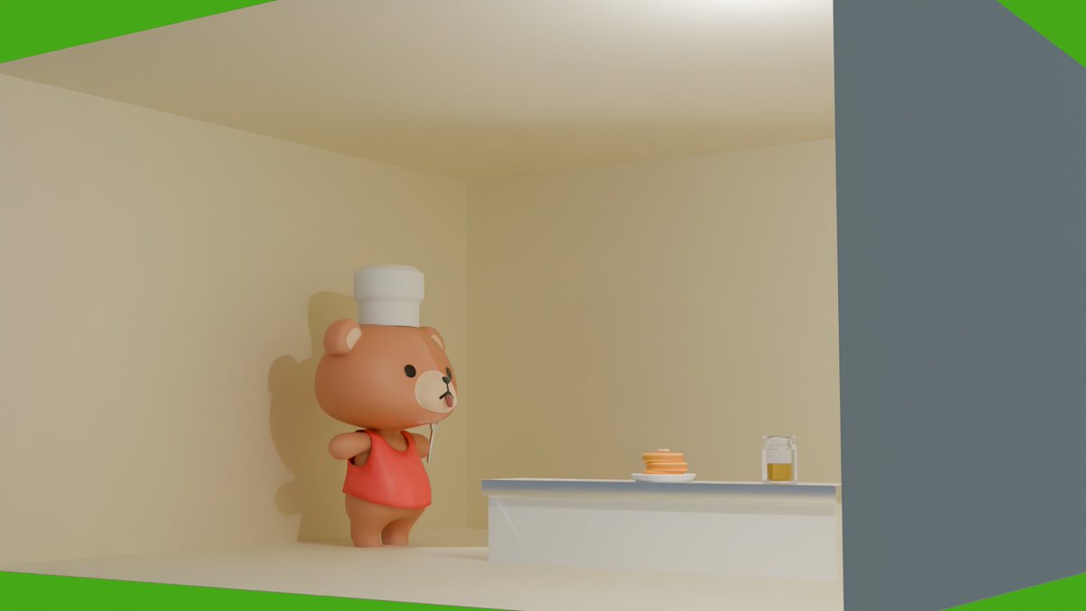 sense_bu's tweet photo. パンケーキ🥞おいしいね🐻

Cycles Blender 4.2 LTS
#b3d #Blender #3danimation #animation #3DCG #mortiongraphics #kuma #bear #pancakes #🐻 #🥞
#superbutterbear https://t.co/Ti8UcC3chy