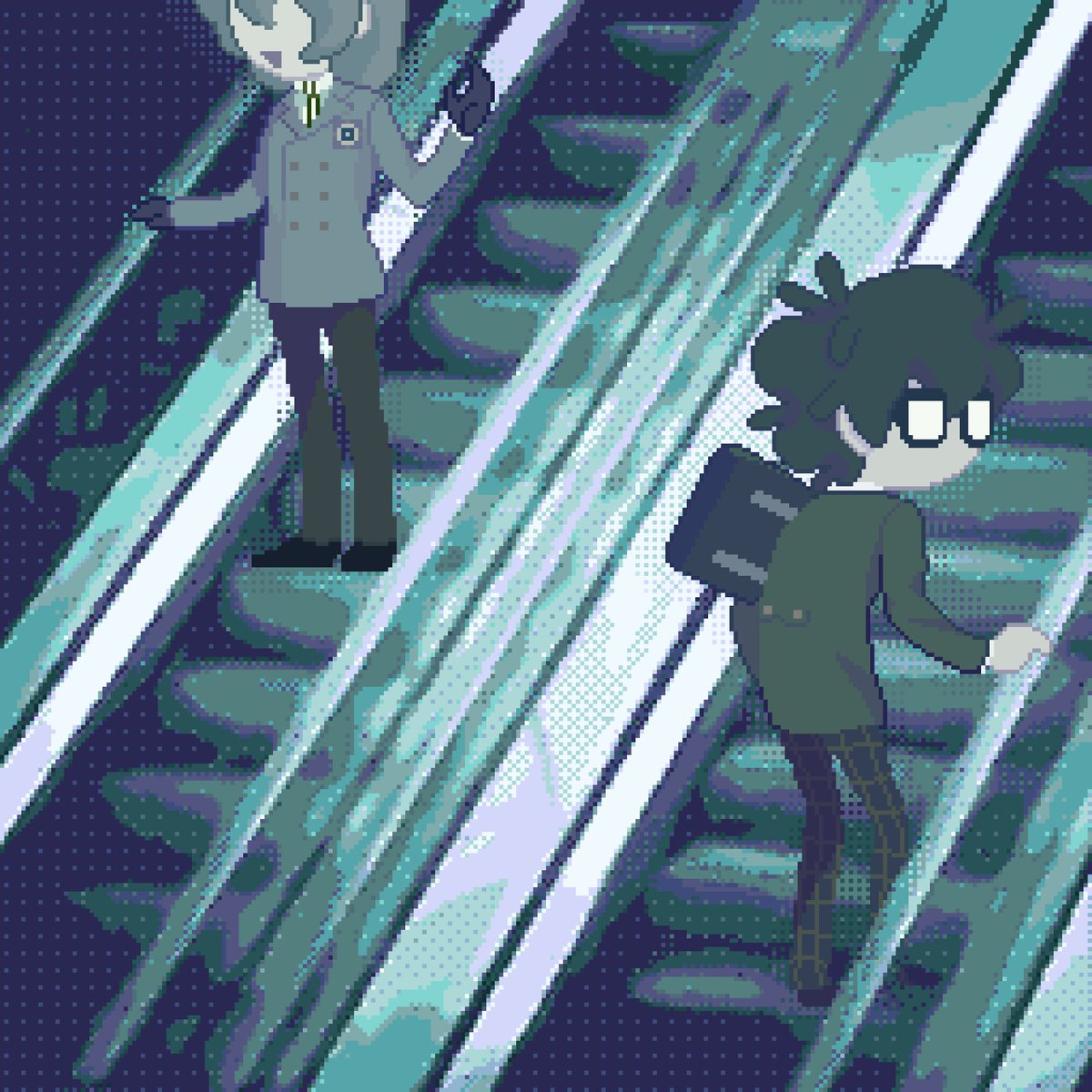 QZYHOOO's tweet photo. #Akeshu #明主 #Pixelart 像素四则 https://t.co/oWSxagPLJy