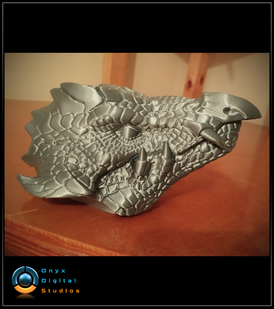 Onyx_D_Studios's tweet photo. First part of my new model off the printer :) Happy so far but now printing the bigger bits which is gonna take AGES :( think i need more printers lol :P  #3Dprinting #zbrush #fanart #3dprinted #3dprint #dragon #3dmodel #3dprintingmodel #3dprintable #monsterhunterart https://t.co/kMMl6txzzo
