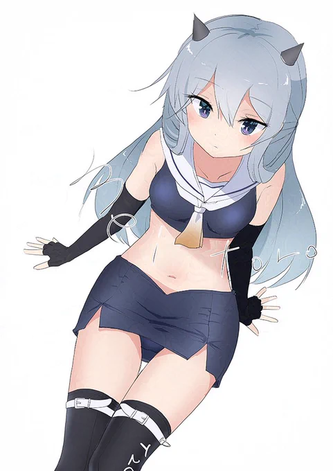伊203おへそ#艦これ#艦隊これくしょん 