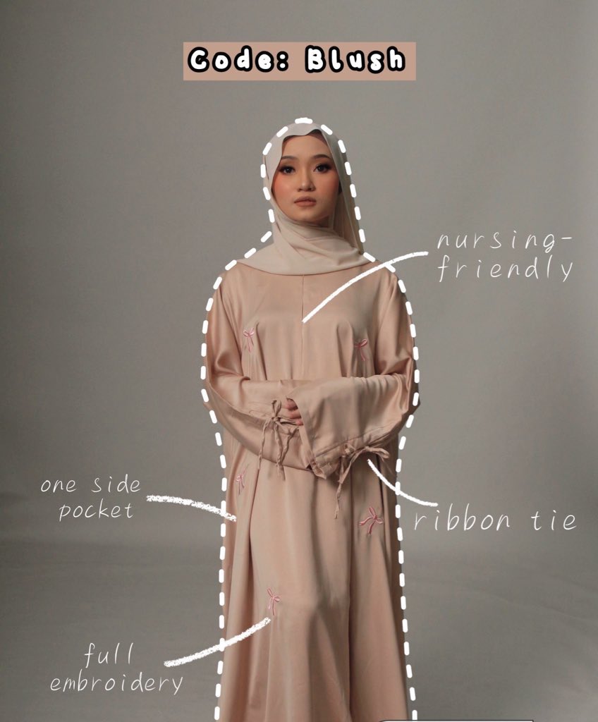 mirrr0_'s tweet photo. Hi, im a sahm &amp; currently jual this abaya for living. 

Untuk orang petite, you don't have to alter your jubah dah sebab this for you! 😍 plus point it's nursing-friendly. 

Kain dia pun sejuk &amp; tak jarang. So tak perlu risau kalau tak pakai inner.

Repost for my rizq, tq 🩷 https://t.co/zFwskHf6Di