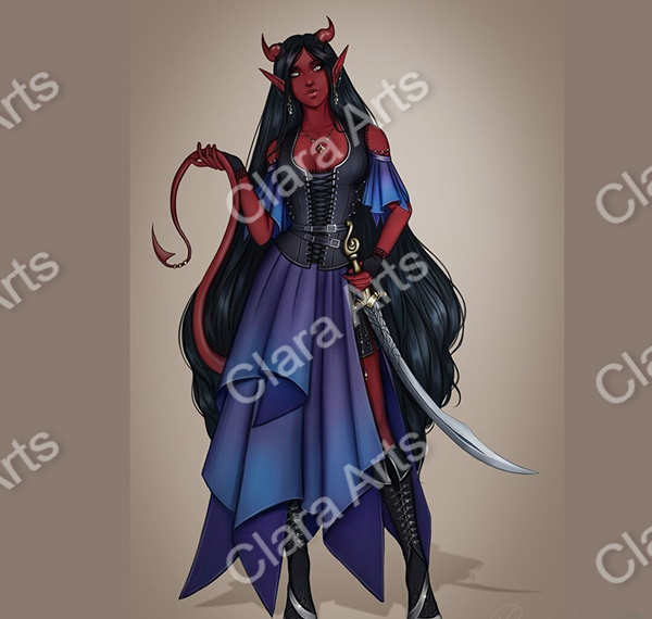 clarasmith8760's tweet photo. "Meet the fearless with a heart full of courage and a sword to match. #DnD #CharacterArt #Fantasy #Roleplaying #EpicAdventure #art #DnDcharacter https://t.co/pSRWbprlPn