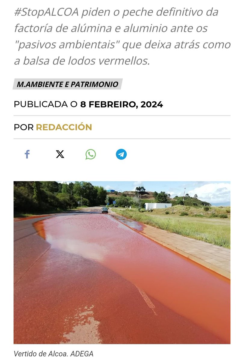EcoloxistasM's tweet photo. VARIAS ASOCIACIÓNS AMBIENTALISTAS PIDEN O PECHE DE @ALCOA
Vendo que hai algún colectivo q esta a falar de #Alcoa seria bo que se sumasen mais,o que xa levamos tempo pedindo e denunciando
#StopContaminación #Sanidad
#AlcoaSiSePecha #RestaurarXa
#StopAlcoa
https://t.co/K5xS6uHJHg https://t.co/HH8s9FTfNp