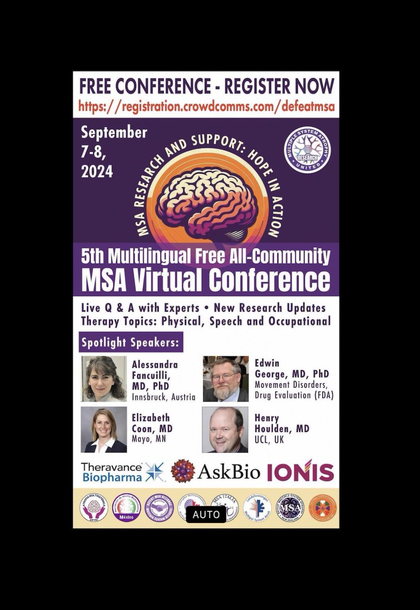 REGISTER NOW - FREE CONFERENCE &amp; RESEARCH UPDATES! 
registration.crowdcomms.com/defeatmsa