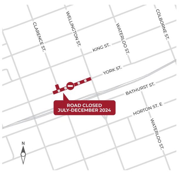 980 CFPL LEXUS OF LONDON TRAFFIC:
York Street is closed from the Clarence Street intersection to Wellington Street for construction. #ldnont