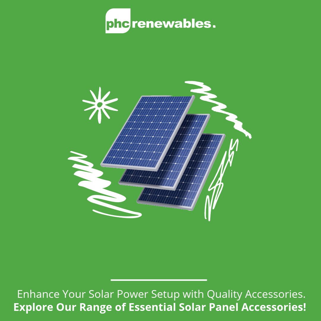 PHCRenewable's tweet image. Maximise your solar energy system with premium accessories from PHC Parts! ☀️🔧 

shorturl.at/x6L8e

#PHCParts #SolarAccessories #RenewableEnergy #GoGreen #SolarPower #SustainableLiving