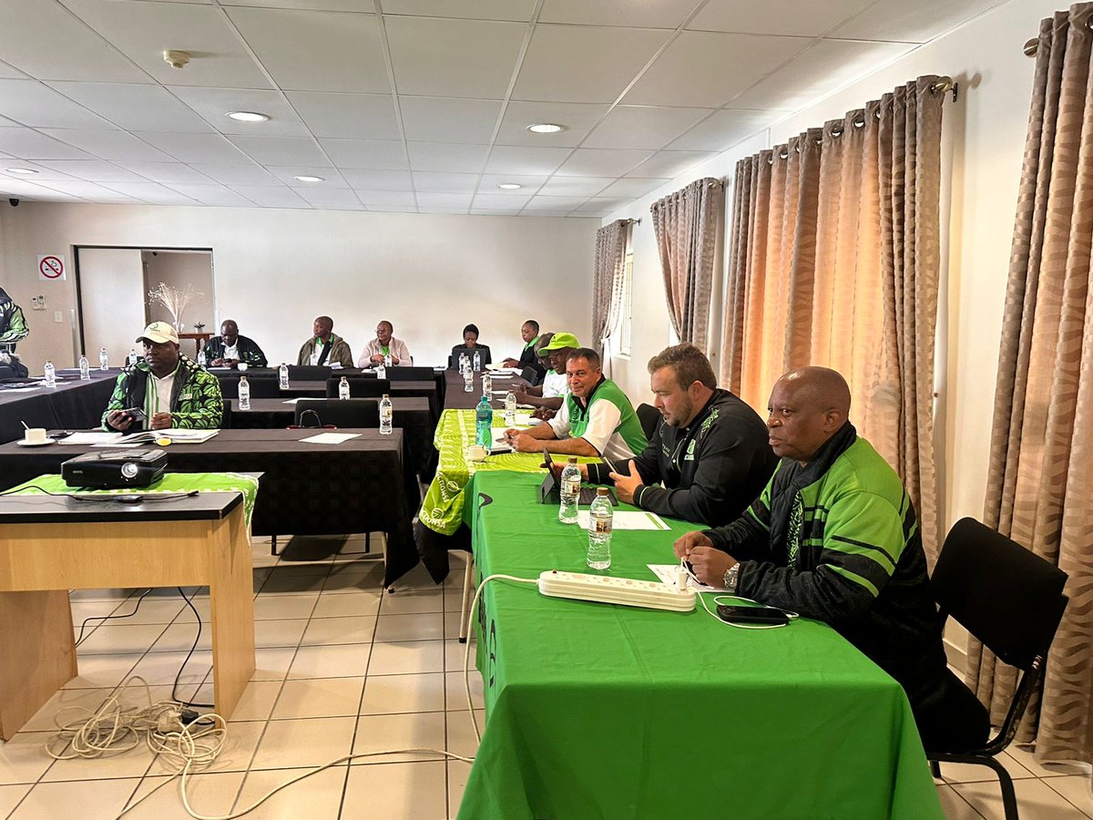 Action4SA's tweet photo. Limpopo PEC meeting underway in Polokwane with ActionSA President @HermanMashaba, National Chairperson @ME_Beaumont and our Limpopo Provincial Chairperson @VictorMothemela. 

The purpose of the meeting is to review our 2024 election campaign, and assess ActionSA Limpopo’s readiness for the 2026 Local Government Elections.  

#LetsFixSouthAfrica 🇿🇦