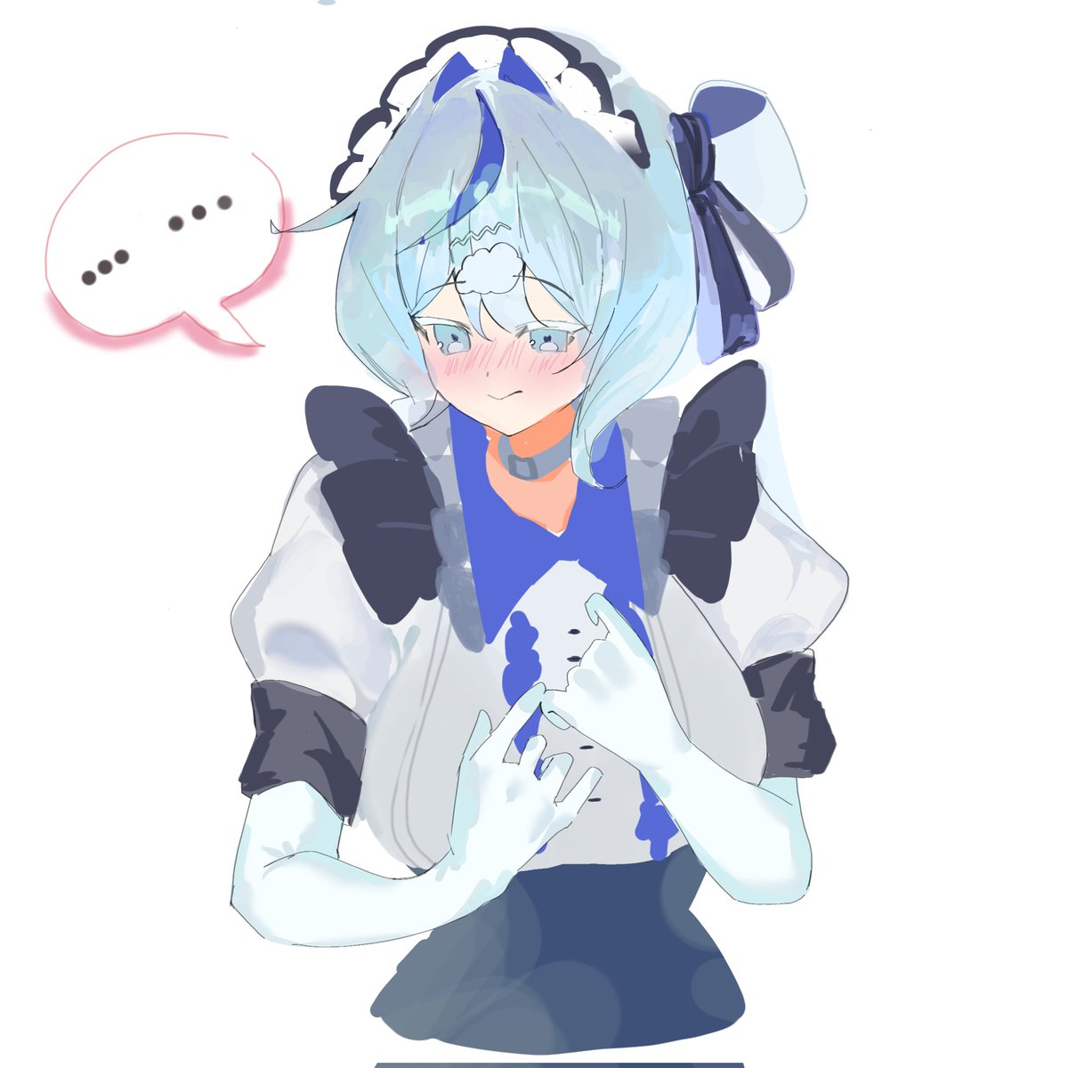 yurei371's tweet photo. #kumorinart #아오쿠모린 https://t.co/wyCRApA5ak