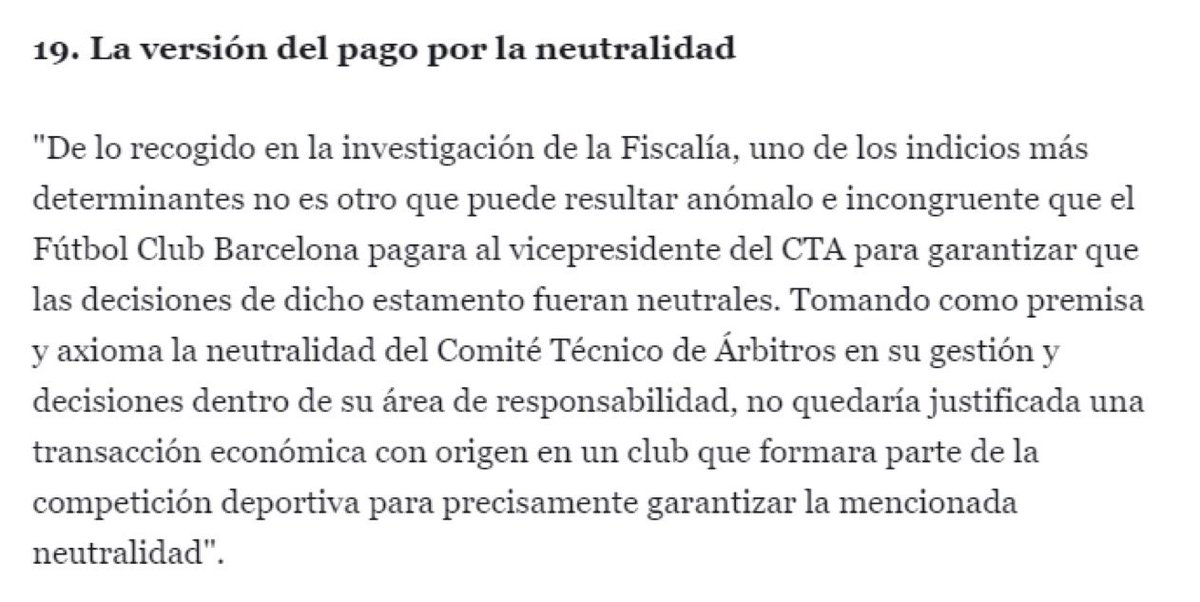 MiguelSerranoTV's tweet photo. Un club corrupto y acomplejado hace lo primero… teniendo en cuenta lo segundo.
Las dos conclusiones clave de la Guardia Civil. 👇🏼👇🏼 https://t.co/xu4B89zqcL