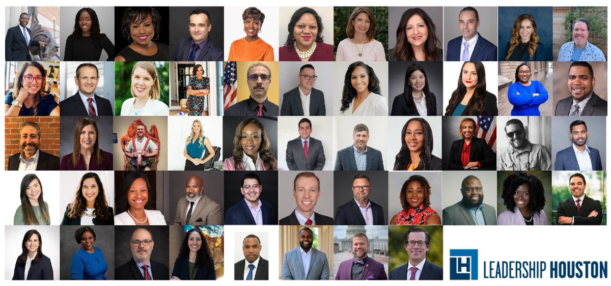 Drumroll Please...🥁  Join us in celebrating #LeadershipHouston's newest class fellows! These community leaders will dive into the 10-month Signature Program, exploring Houston's neighborhoods and enhancing their civic leadership skills. leadershiphouston.org/classxliii
