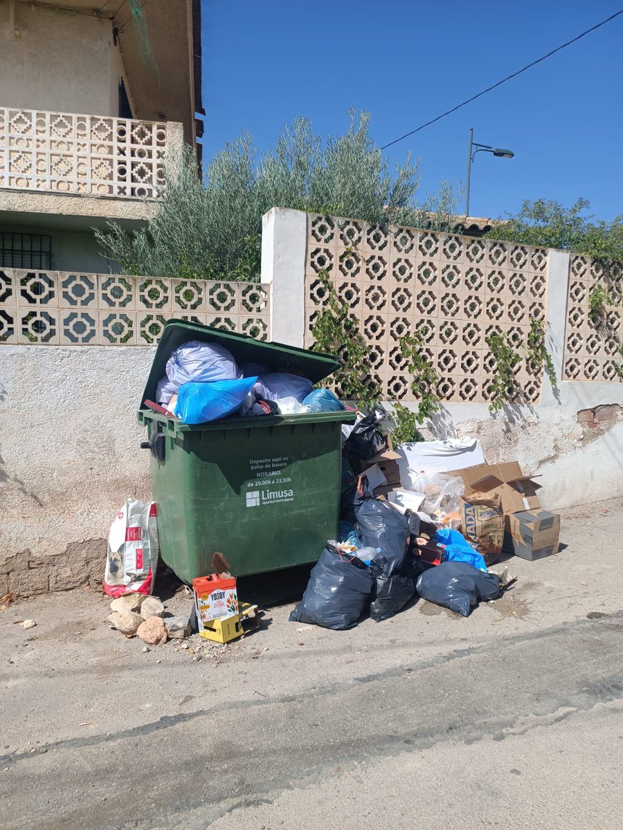 ❌️El abandono y la suciedad en pedanías como La Parroquia es inadmisible cuando los lorquinos pagan un 22% más en el precio de la basura.

🔗
psoelorca.es/el-abandono-y-…