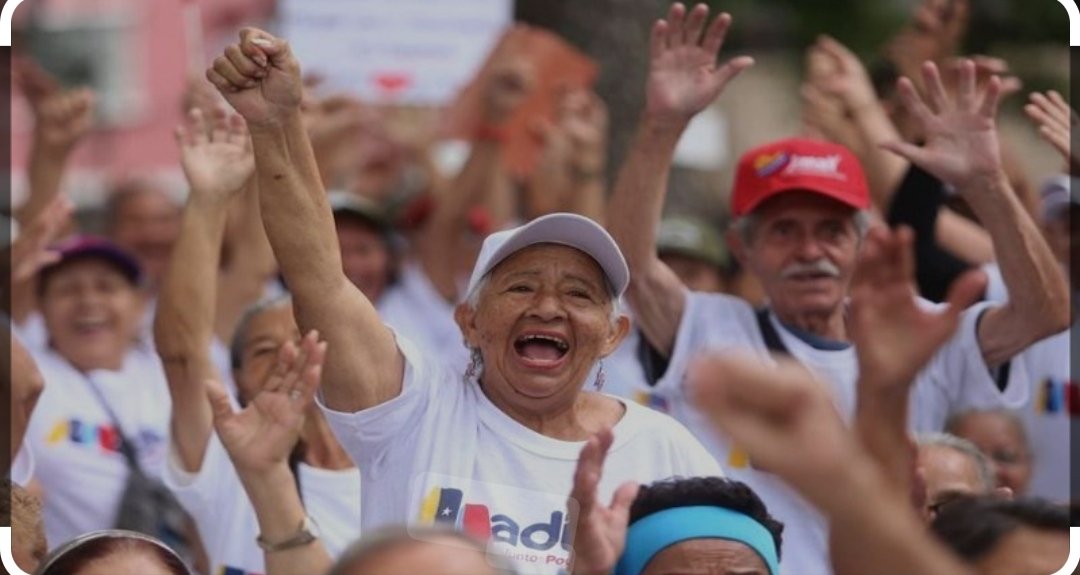 Gran marcha de los Adultos Mayores en Defensa de la Paz y en apoyo al Presidente Obrero Nicolás Maduro.
Desde el Rincón del Taxista en la Av. Sucre, hasta Miraflores.
2 de la tarde
#06Ago
#LoQueDigaNicolás 
#CBST