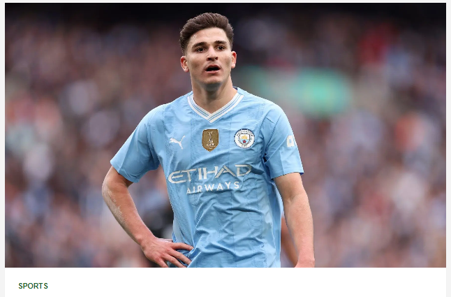 GistnewsNg's tweet photo. #Transfers : #ManCity agree £81m deal to sell Julian Alvarez
https://t.co/esi4NIyH7z
#leaked #Mistakenly #EndBackGovernanceProtest
#Kaduna #SSandSE #CongratulationsNigeria #Tiwa
#dejong #Obasanjo #Osimhen #Subsidy #AriseTV https://t.co/PuSQ4KqVJK