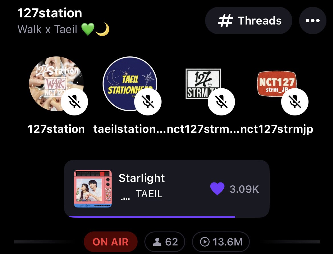 NCT127STRMth's tweet photo. มุนดันเซเช็คชื่อกันค่า🌙 จิ้มลิ้งค์สเตชั่นเฮดจอยสตรีมเพิ่มยอดให้กับ NCT 127 และแทอิลกันเยอะ ๆ นะคะ🎧

(https://t.co/zLuaz9y9Ep)

#itsMOONDANSEtime
#นสจสมักม่วน #127สตรีมเมอร์
#ตัวพ่อจะมาสอนWALK
#NCT127_WALK @NCTsmtown_127 https://t.co/0ZLvDZpaxp