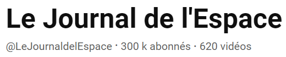 Le Journal de l'Espace tweet media