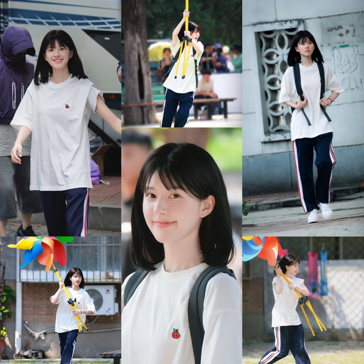 nts_0420yd's tweet image. Xu Yan short hair 🥰
 "Love Ambition* Reuters 🤍
#Days55
#ZhaoLusi 
#LovesAmbition