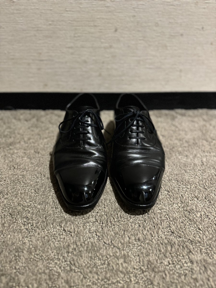 baboocon's tweet photo. 今日のヤレ靴です。
#ヤレ靴 #yuigohayano #bespokeshoeworks #bespokeshoes https://t.co/aTVO0IErEF