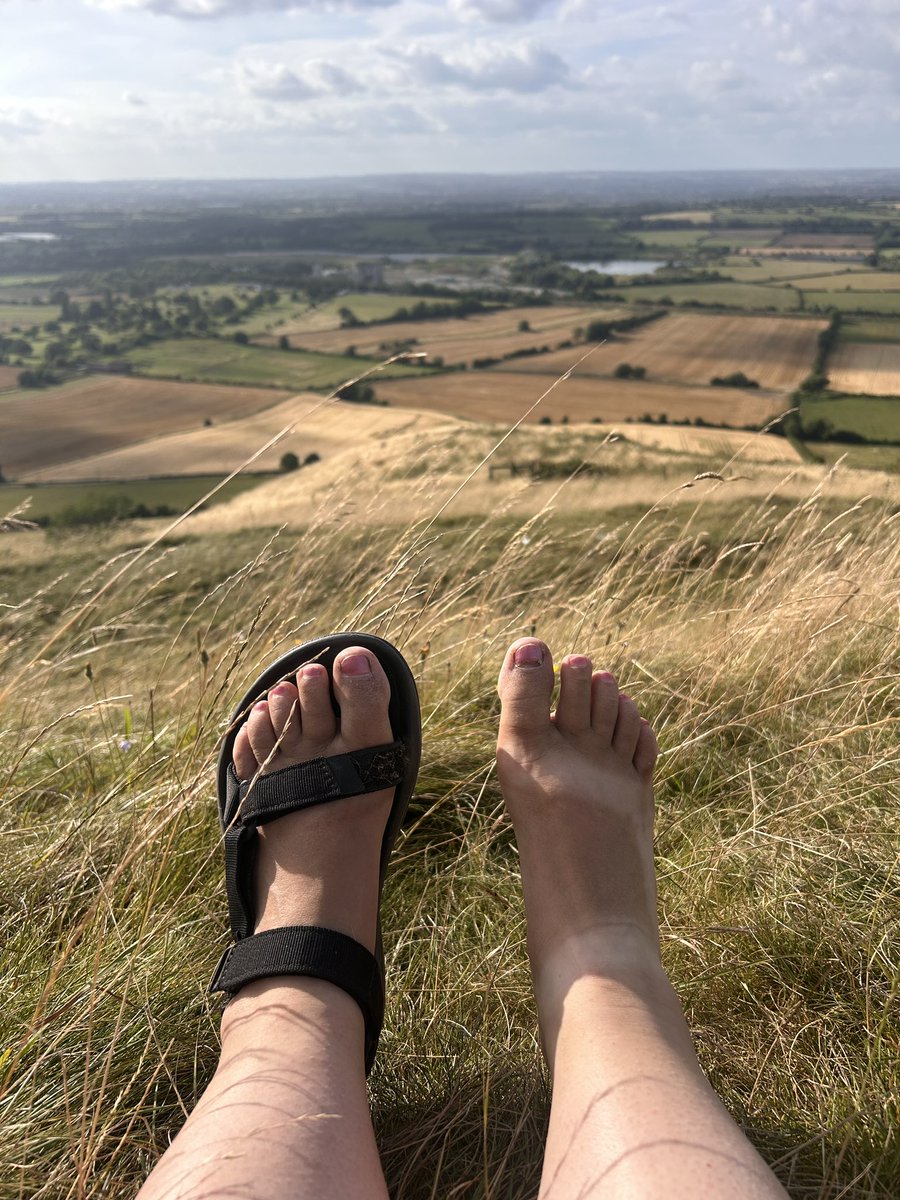 Worked out this weekend that I’ve hiked roughly 12,750km//8,000miles in my <a href="/Teva/">Teva</a> sandals! (Not these exact ones, I have multiple colours). I absolutely love them! So comfortable and versatile. I’d wear them even in the winter, if I could. Biggest fan. What gives it away? 😅