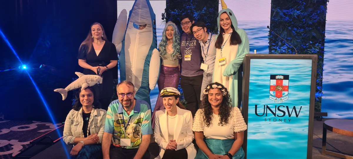 Dr Lana Ly 🌻 (@lanacly) on Twitter photo Had an amazing time at this year's 'Beyond the Breakers' EF Retreat with #EducationFocussed staff from all faculties 🌊 There were no prizes for 'best dressed' at the conference dinner, but I think we all know <a href="/UNSWBABS/">UNSW Biotechnology & Biomolecular Sciences</a> won 🦈🧜♀️🐚⚓️
#EducationFocussed Had an amazing time at this year's 'Beyond the Breakers' EF Retreat with #EducationFocussed staff from all faculties 🌊 There were no prizes for 'best dressed' at the conference dinner, but I think we all know <a href="/UNSWBABS/">UNSW Biotechnology & Biomolecular Sciences</a> won 🦈🧜♀️🐚⚓️
#EducationFocussed