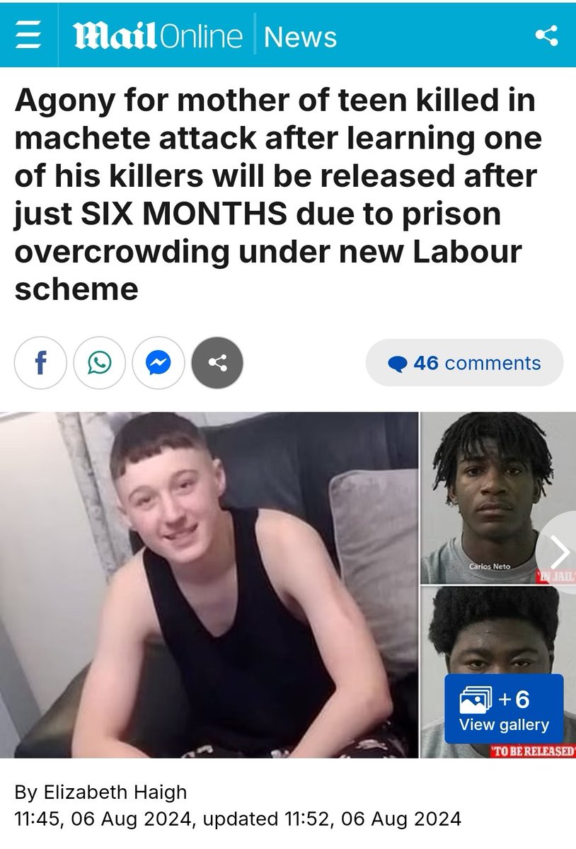 Steve_Laws_'s tweet photo. Murderers are being released to make room for people protesting. https://t.co/jQh9xiiomK