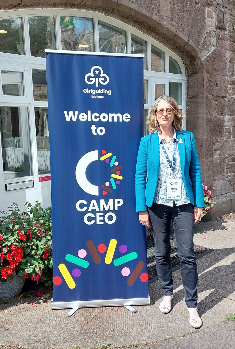 On Saturday, our Director of Research, Dr Jane Haley, took part in <a href="/GirlguidingScot/">Girlguiding Scotland</a> Camp CEO at @StrahallanSchool where she spoke with over 60 #Girlguides from across Scotland as part of a 'Ask the CEO' session aimed at helping girls build confidence in themselves.