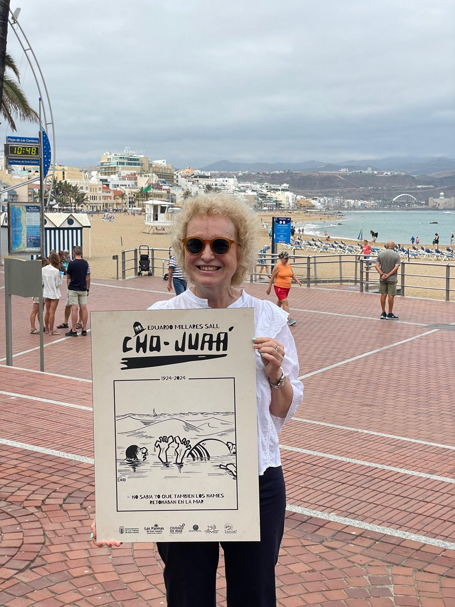 laradiocanaria's tweet image. 🔊El @aytolpgc promociona en el mobiliario urbano y en sus redes sociales una selección de las viñetas del polifacético artista, Hijo Predilecto de Las Palmas de Gran Canaria, que destacó en la pintura, la caricatura y el humor gráfico. 
 
#InformativosCR