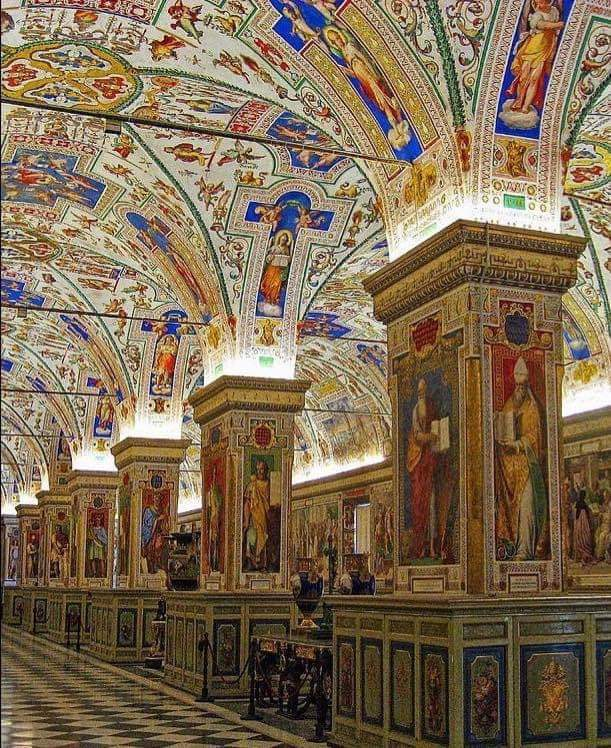 The Vatican Apostolic Library is a monumental treasure trove, safeguarding over 1.1 million books and 75,000 manuscripts.

Let us uncover what makes it the most profound repositories of human history and wisdom. 🧵