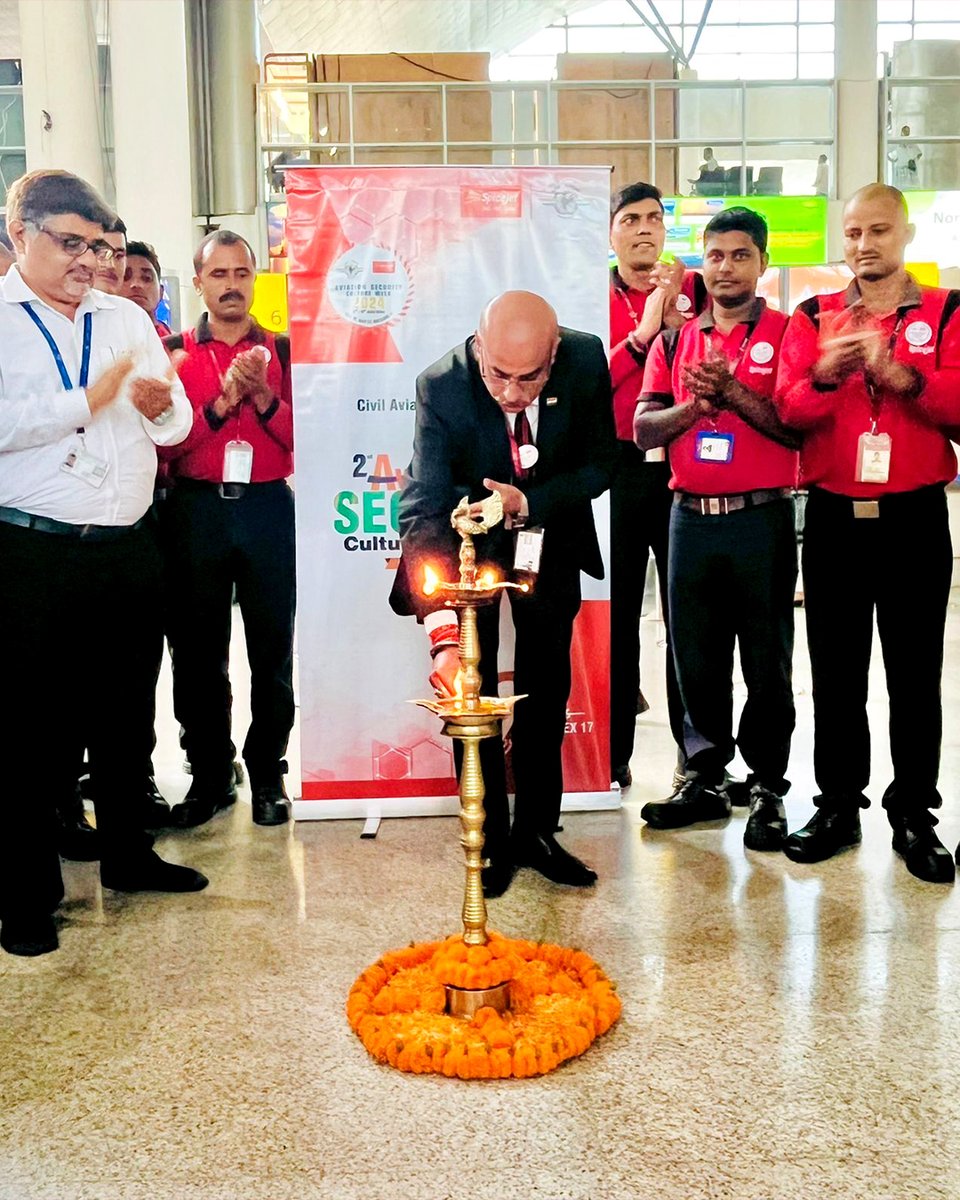flyspicejet's tweet photo. SEE IT. SAY IT. SECURE IT. Welcome to Aviation Security Culture Week—where safety is everyone's responsibility!
#flyspicejet #spicejet #aviationsecurityweek #security #safety #flights #flyhigh #travelwithus #travel #addspicetoyourtravel
(1/3) https://t.co/OPB0zpQWug