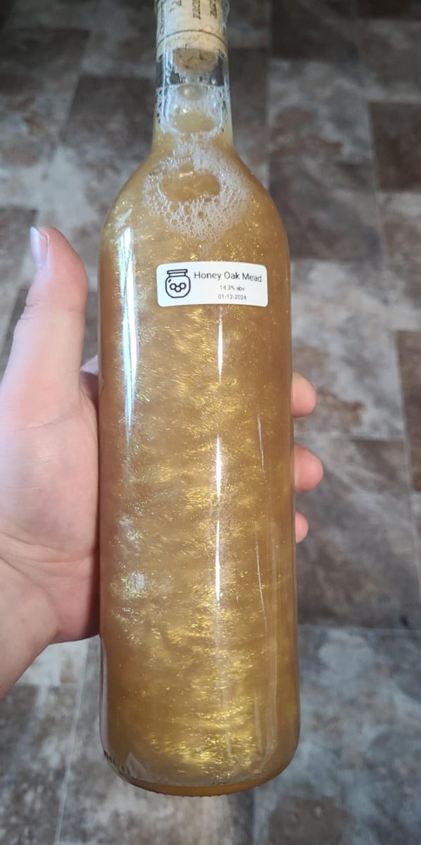 ElementalFriend's tweet image. Bottling the first round is complete, including a special order!