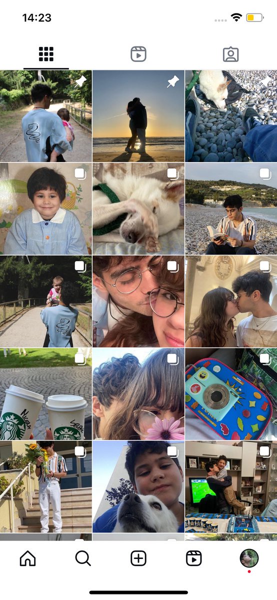 itwasnotmaroon's tweet photo. what era is my instagram feed? https://t.co/c8S0XGTLku