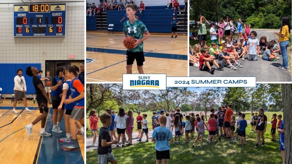 ATH: The <a href="/NCThunderwolves/">SUNY Niagara Thunderwolves</a> athletic dept. recently welcomed 225 youths to campus as part of its annual Summer Camp series! Head coaches @CoachB_Beilein, <a href="/CoachBeutel/">Nate Beutel</a>  &amp; <a href="/CoachOleski/">Matthew Oleski</a>  hosted camps for boys hoops, girls hoops &amp; general sports! See you in 2025! #RollWolves 🏅🐺💪