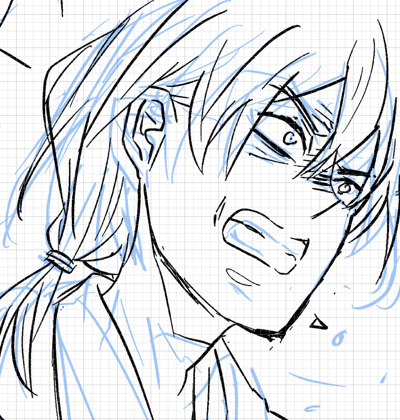 前は同じ絵を描くのが嫌だからやってなかったけど今回から下書きをするようになり絵を描くのがとても楽になった、結果としてちょっと速度も速くなった気がします(当社比)