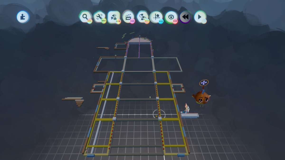 DegroteMarcel's tweet photo. #UPDATE5 We started at 11 may stakling out the frame (picture 1). Picture 2 is how the outside looks now😅. And picture 3, at distance you see the "Organ front" that is almost finisht. #MadeInDreams #TheTwinBrothers @BRobo82 @dorien360 @mediamolecule https://t.co/ZVLjS1Vw1y