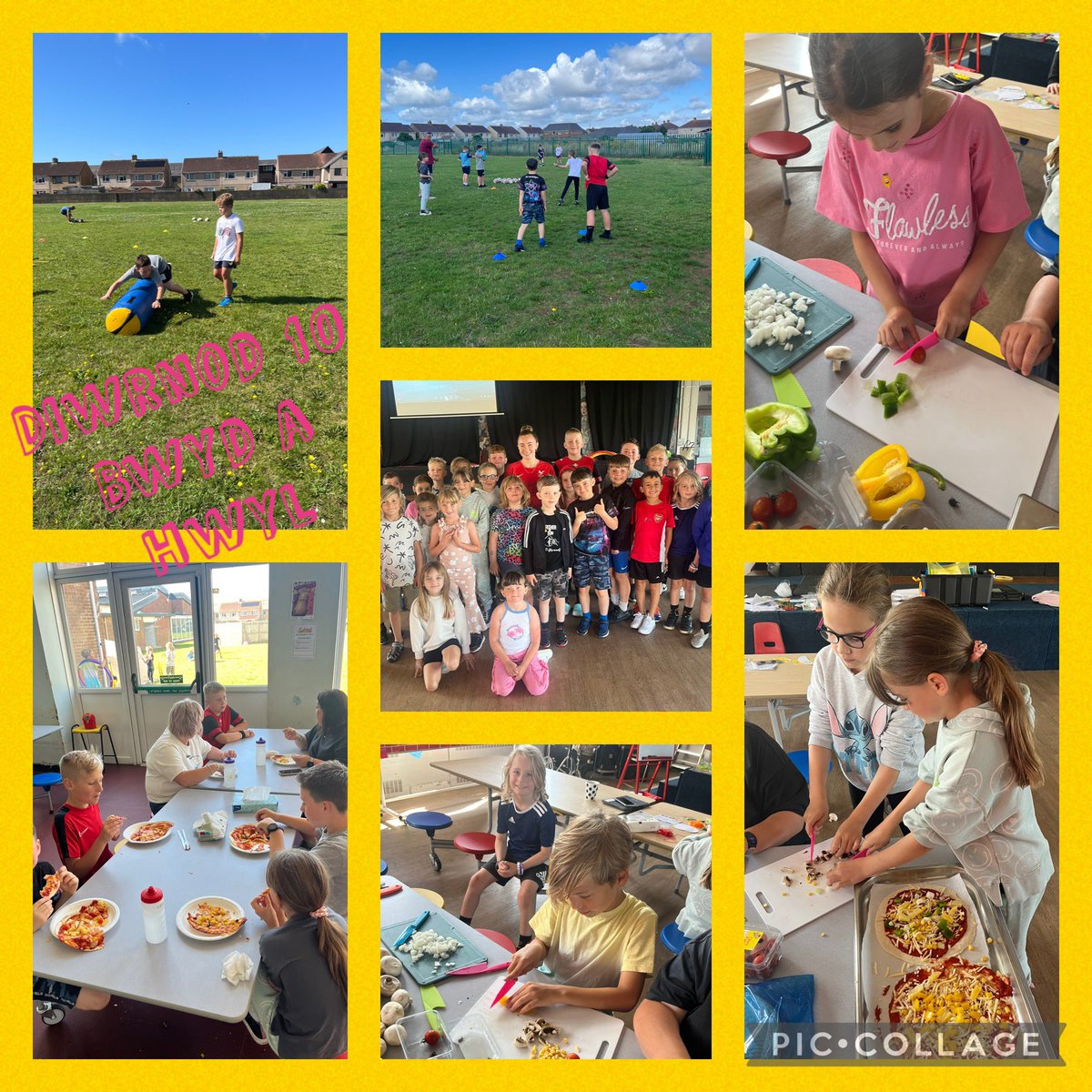 Diwrnod 10 / Day 10
Bore prysur iawn! Ymweliad gan <a href="/HannahBrier98/">Hannah Brier</a> , paratoi Pitsa iachus a sesiwn rygbi gyda chlwb rygbi Cwmafan.
A busy morning! A visit from <a href="/HannahBrier98/">Hannah Brier</a> , preparing healthy pizzas and a rugby session with Cwmafan RFC <a href="/NPT_YS/">NPT Youth Service</a> <a href="/foodandfunwales/">Food and Fun Wales</a> <a href="/WelshLGA/">WLGA</a>