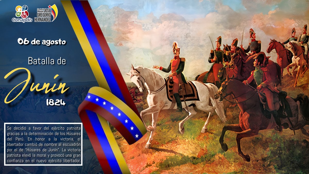 A #200Años del enfrentamientos que sostuvieron los ejércitos realistas y patriotas en el proceso de la soberanía del Perú. Parte de Campañas del Sur de la Gran Colombia y de las Guerras de Independencia Hispanoamericanas.
<a href="/NicolasMaduro/">Nicolás Maduro</a> 
<a href="/ACoronadoVzla/">Anibal Eduardo Coronado Millán</a>