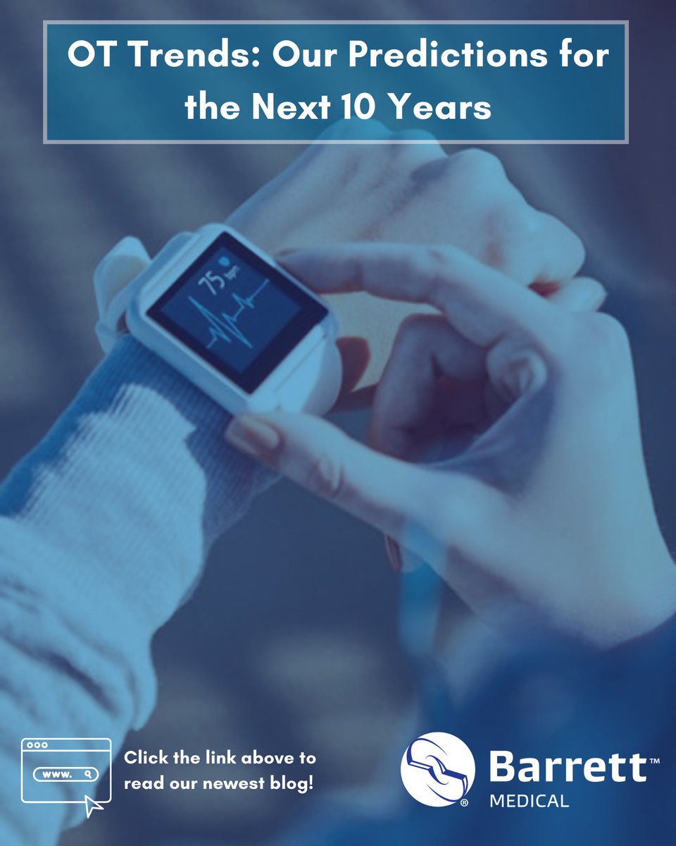 barrettmedical's tweet photo. We still haven't seen the best of OT's digital revolution, but we know it's coming

Barrett drives change through robotics, to games, and personalized tracking:

We dive into some future trends here: https://t.co/tUjs2Rxt3V

How are you staying up to date with new technology? https://t.co/5CyuTIFiOR