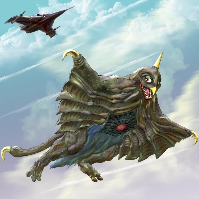 ベムスター の日なのかな? #帰ってきたウルトラマン