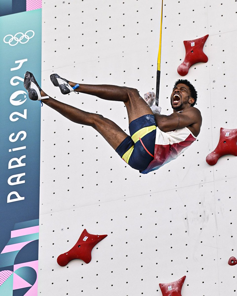 Bassa Mawem. 🧗‍♀️

📸 CNOSF/KMSP

#AllezLesBleus #Paris2024