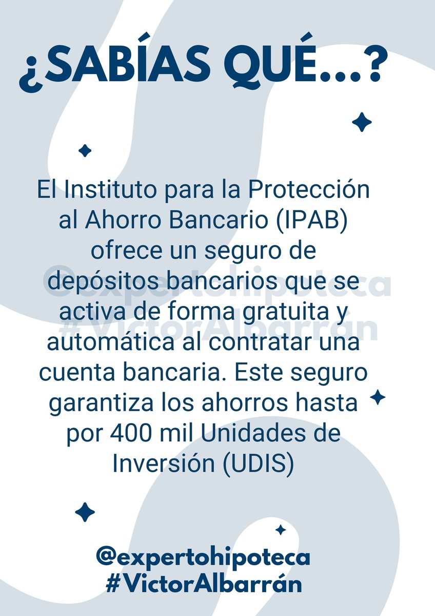 expertohipoteca's tweet image. #IPAB #Seguro #Ahorros #México🇲🇽 @todos