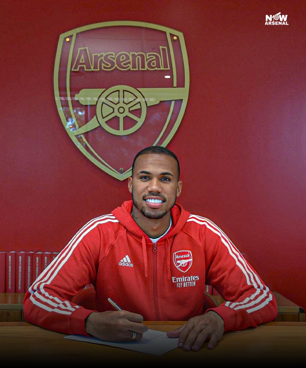 now_arsenaI's tweet photo. 🚨Gabriel is close to signing a new long-term contract extension at Arsenal.

[@ConMarbleHalls] https://t.co/0T0OJsSKTB