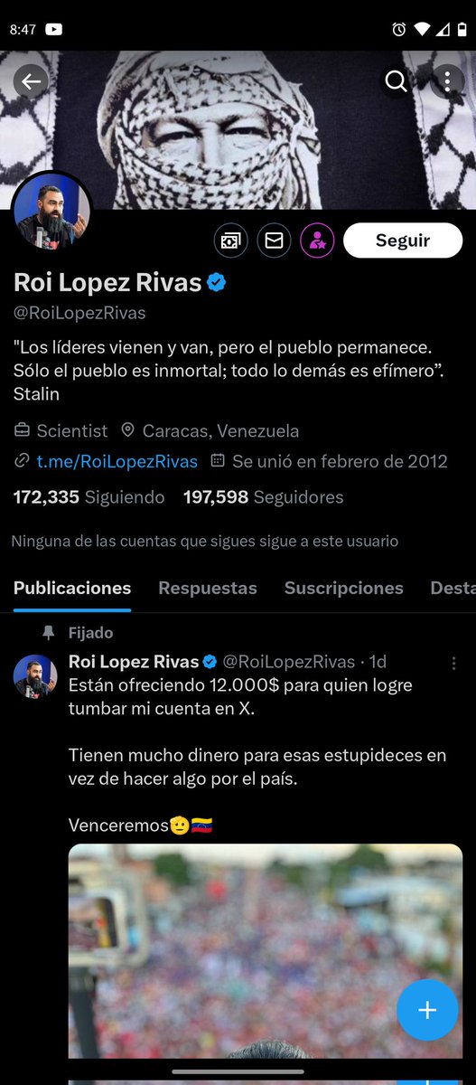 FranRo1994's tweet photo. @White_Hunters Sería bueno que revisen a este degenerado... https://t.co/oJRMzaKp40