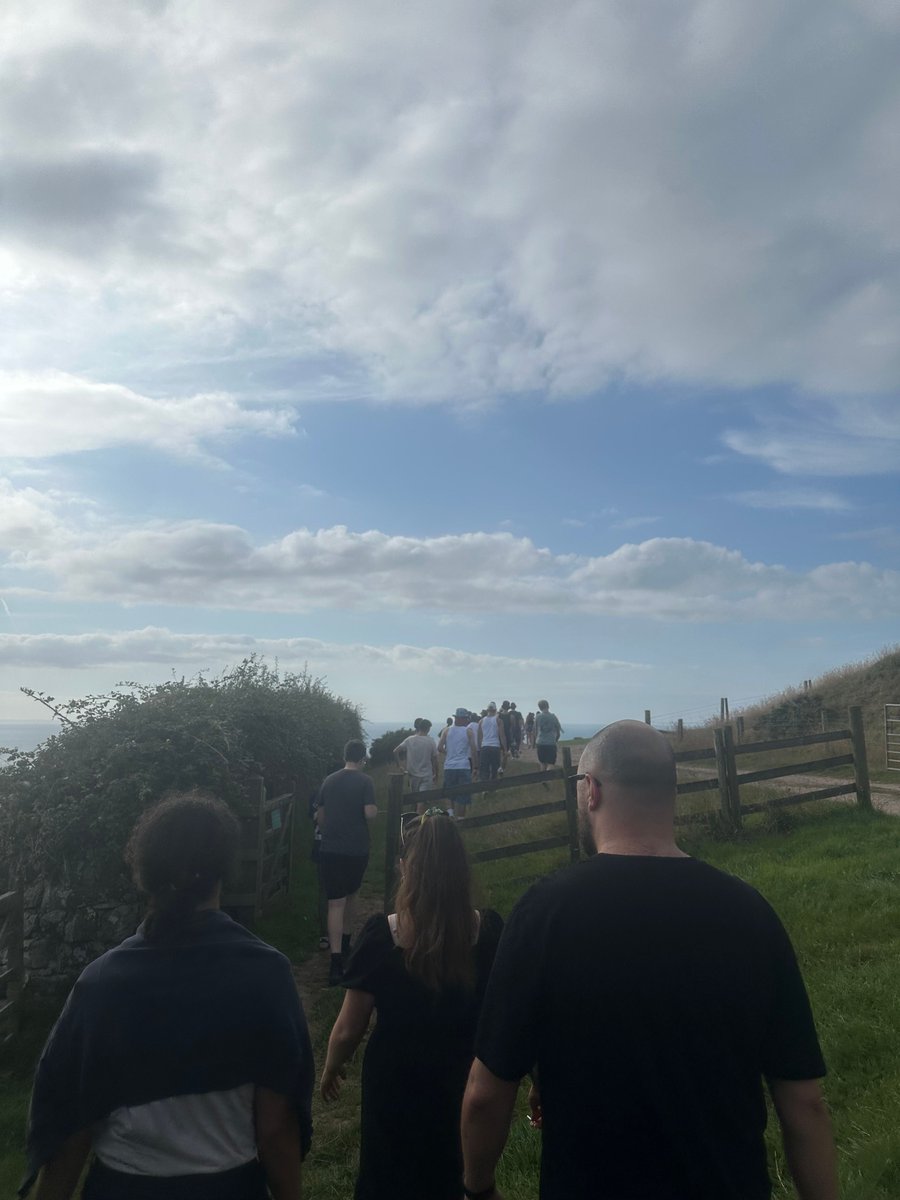 fun walk and talk for our first evening