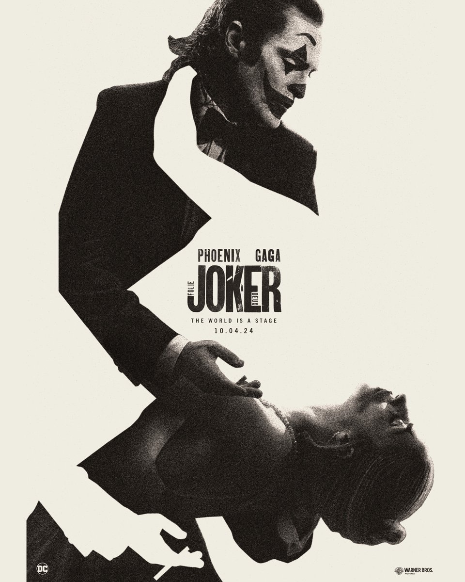 PosterEscape's tweet image. Brilliant poster for Joker: Folie à Deux by @21ddharth 

#JokerFolieàDeux #LadyGaga