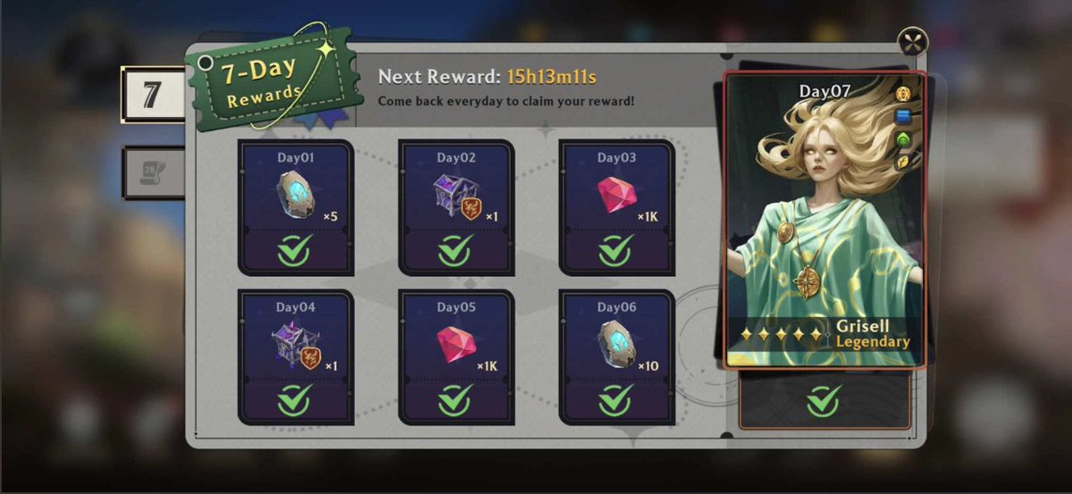 I just completed the YGG GAP S6 Seventh Day Adventurer quest! 
#YGGxGOG #YGGGAPS6 <a href="/YieldGuild/">Yield Guild Games</a> <a href="/GuildOfGuardian/">GuildOfGuardians</a>”