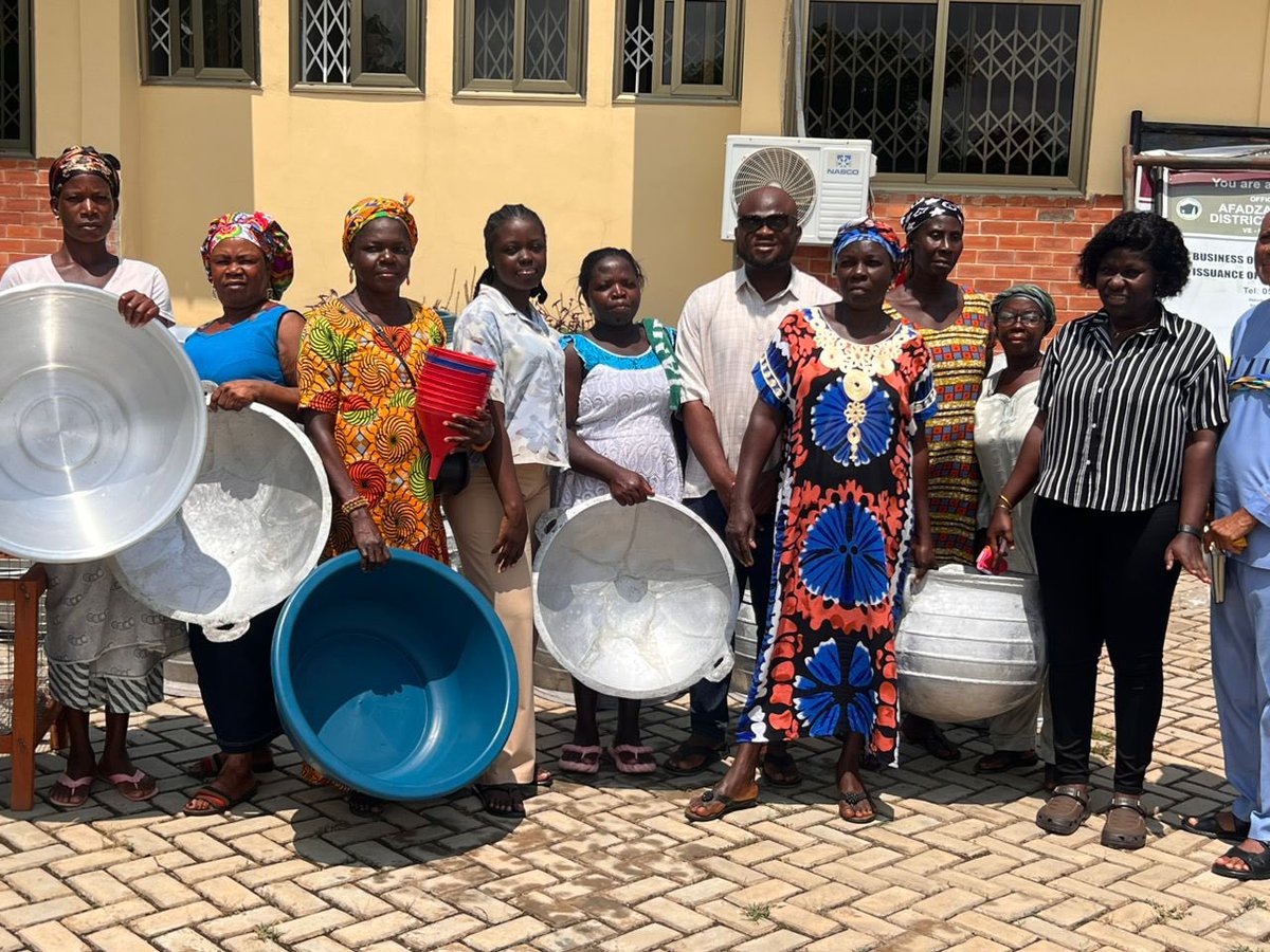 On Monday the 22nd of July 2024, I presided over a short ceremony to distribute cash  and start up kits to over 250 beneficiaries selected from the Livelihood Empowerment Against Poverty (LEAP) and Labour Intensive Public Works (LIPW) households within the Afadzato South District