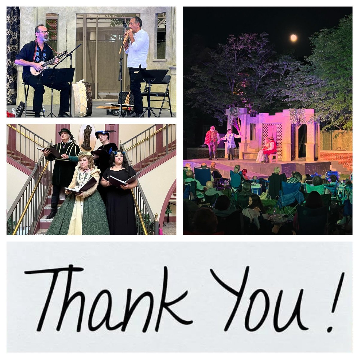 Staging the Greater Hartford Shakespeare Festival is a marathon race and a labor of love. 11 months of hard work paid off with a new record for attendance. Thank you all for a wonderful season, and stay tuned for our plans for 2025!