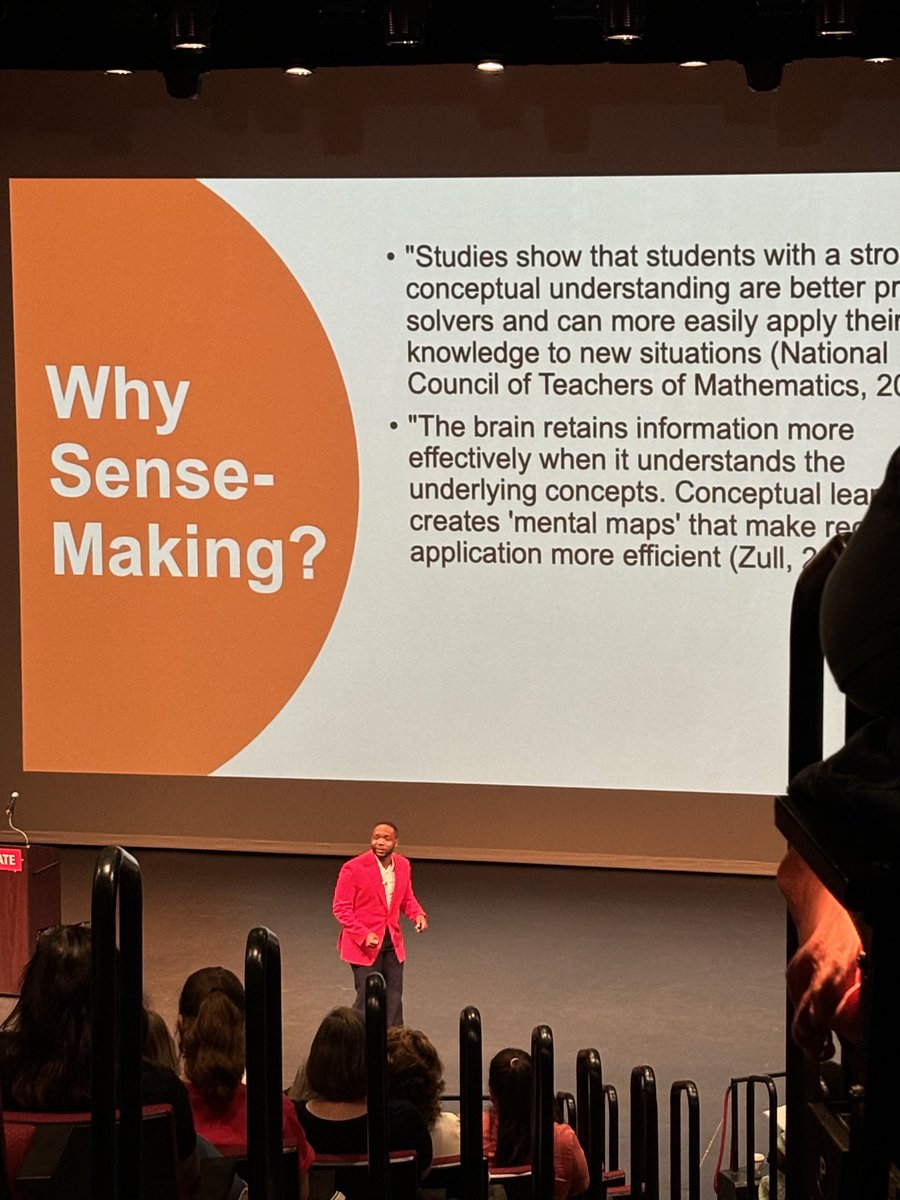 You can’t have productive struggle if you do not have the foundational skills to do the work.  Without the foundation, it will just be a struggle.  James O’Neal - 2024 Math Summit