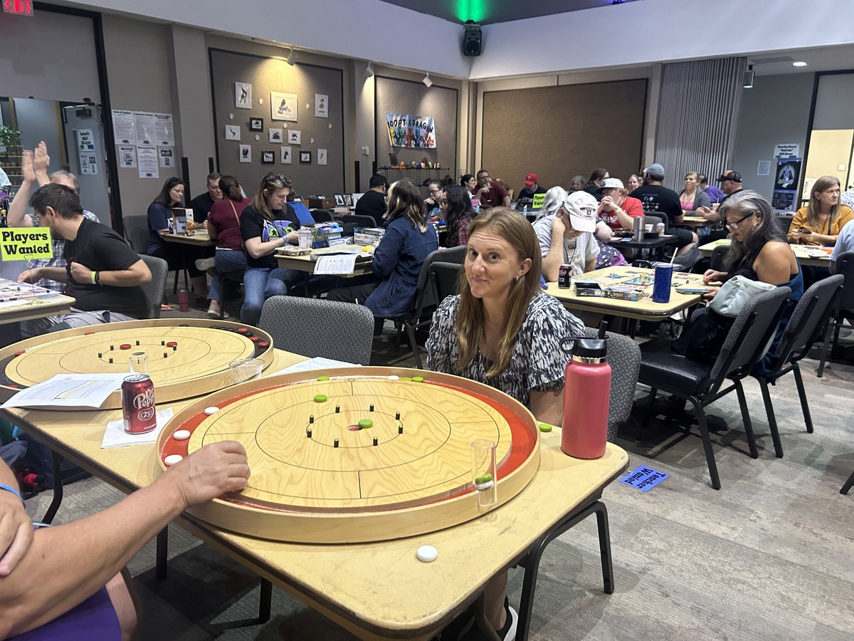 ExtraPintDallas's tweet image. Congrats to Karl Zuber for winning the inaugural “Geek Game Days” crokinole tournament! #crokinole