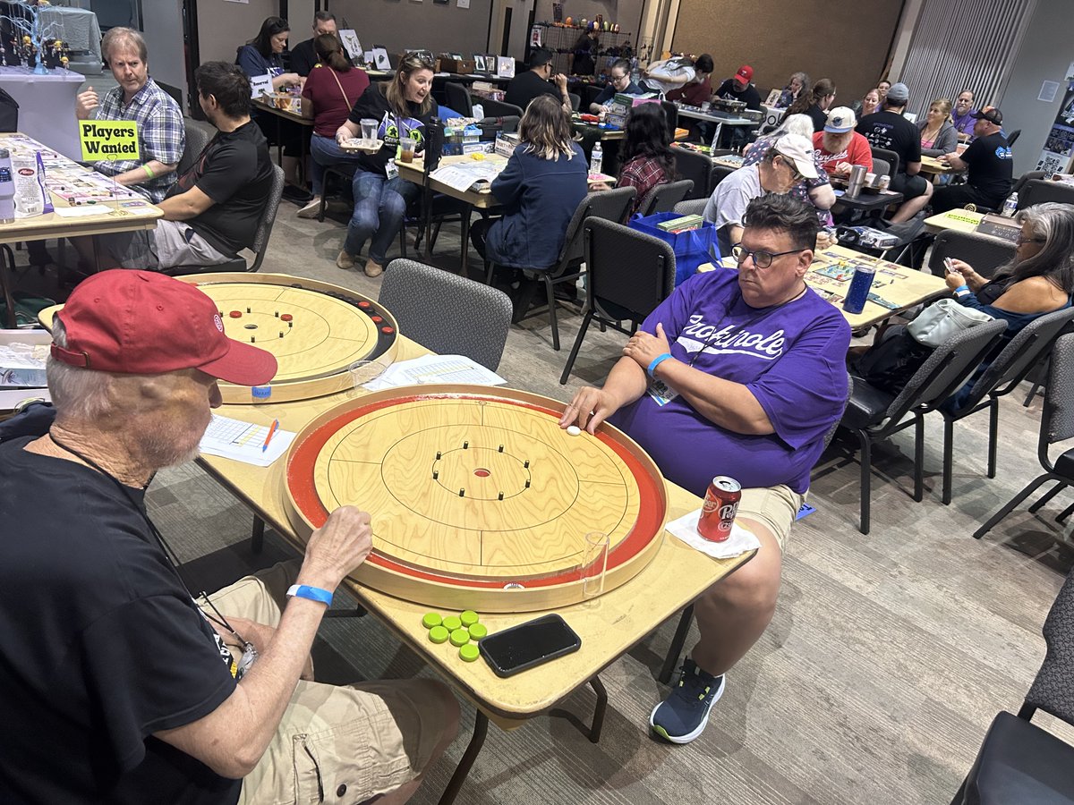 ExtraPintDallas's tweet image. Congrats to Karl Zuber for winning the inaugural “Geek Game Days” crokinole tournament! #crokinole